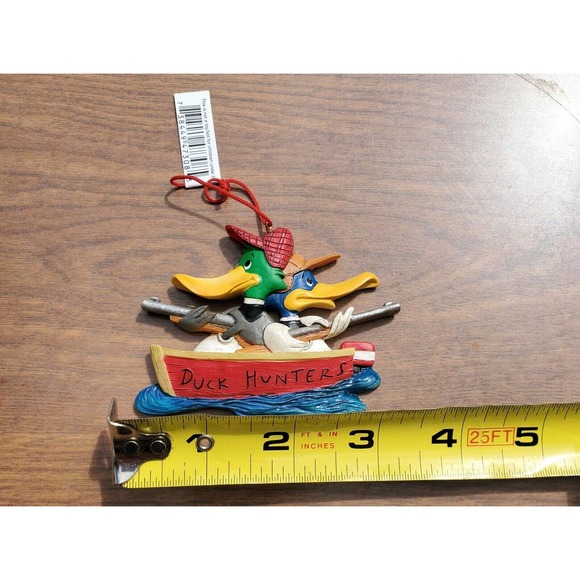 Christmas Ornament Ducks Hunting Midwest of Cannon Falls Man Cave Resin - Picture 7 of 7